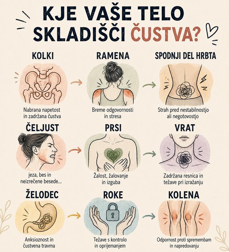 Kakšen je psihosomatski vzrok za bolečine v kolenih?