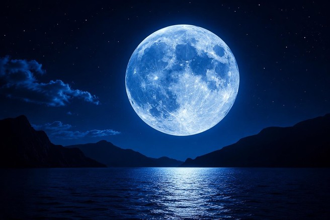 modra polna luna