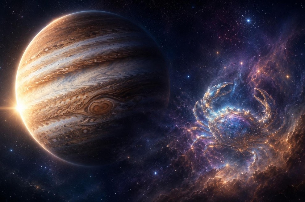 Jupiter vstopa v svoj najmočnejši položaj: začenja se eno najsrečnejših obdobij zadnjih 12 let (foto: ai)