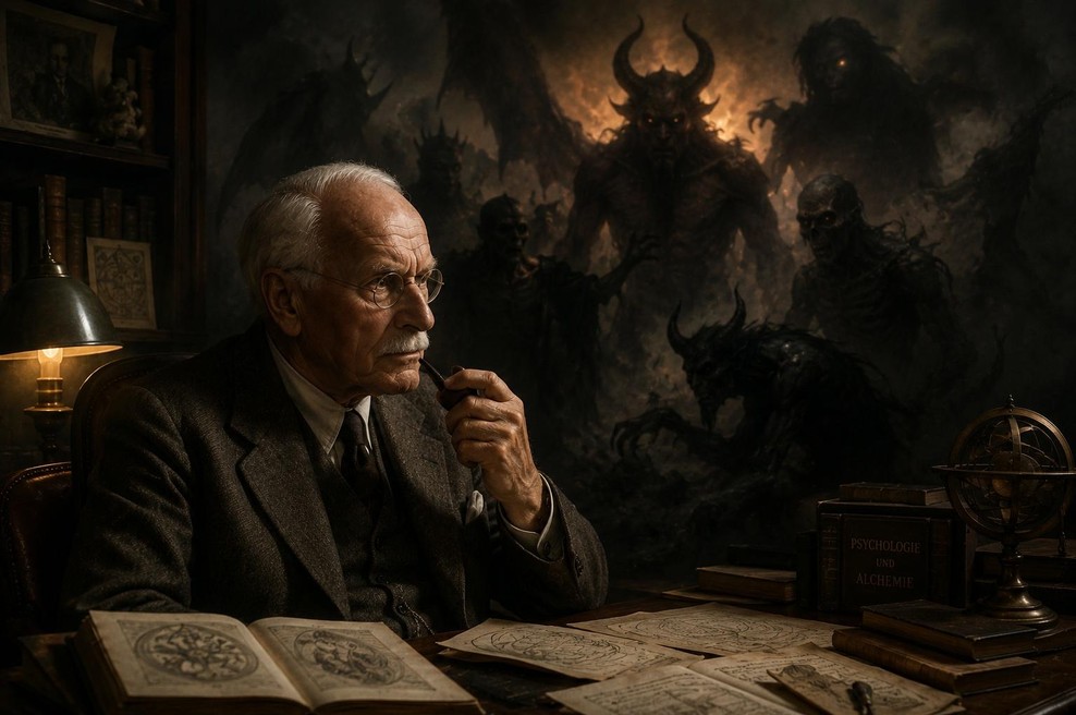 Jung: "Demonska obsedenost se najjasneje kaže pri ljudeh na vrhu politične hierarhije." (foto: ai)