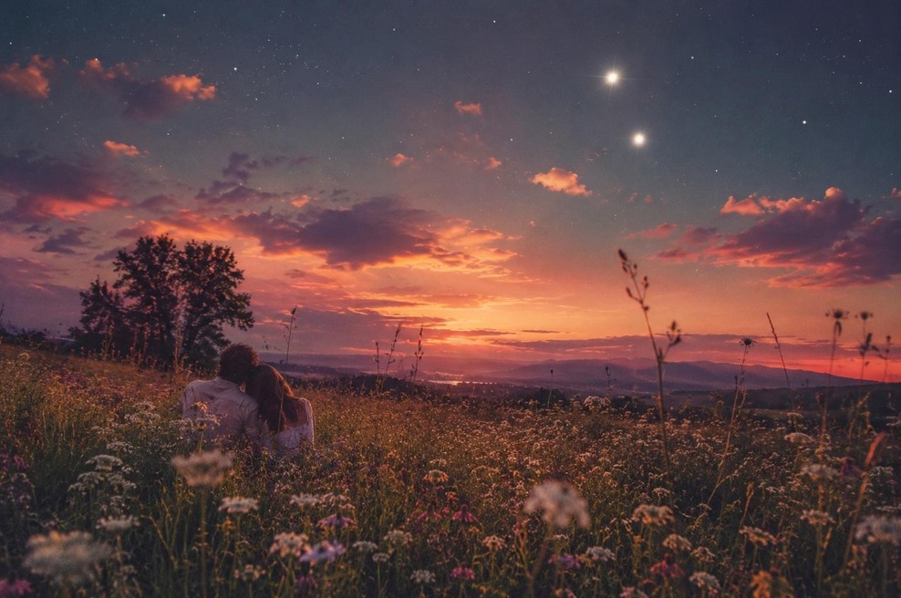 9. junij prinaša enega najlepših astroloških dogodkov leta: srečata se Venera in Jupiter! (foto: ai)
