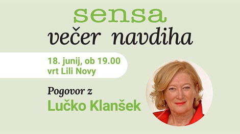 SENSA VEČER NAVDIHA: Lučka Klanšek — Ko slediš sebi, se ti odpre svet