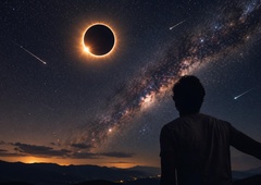Istega dne bomo priča sončnemu mrku in meteorskemu dežju: Prihaja eden najbolj spektakularnih astronomskih dogodkov leta