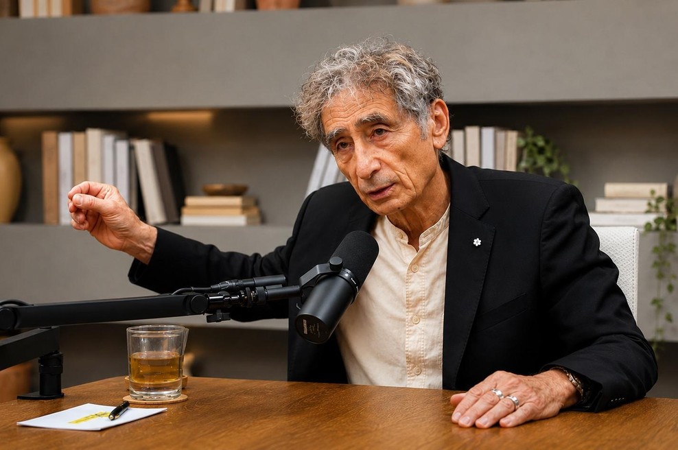 Dr. Gabor Mate: Marsikdo, ko dopolni 35 ali 40 let še vedno ne ve, kdo v resnici je... In razlog je TA (foto: youtube screenshot + ai)