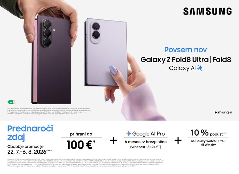 Samozavest se začne pri malenkostih: zakaj vse več žensk izbira prepogljivi telefon Galaxy Z Flip8