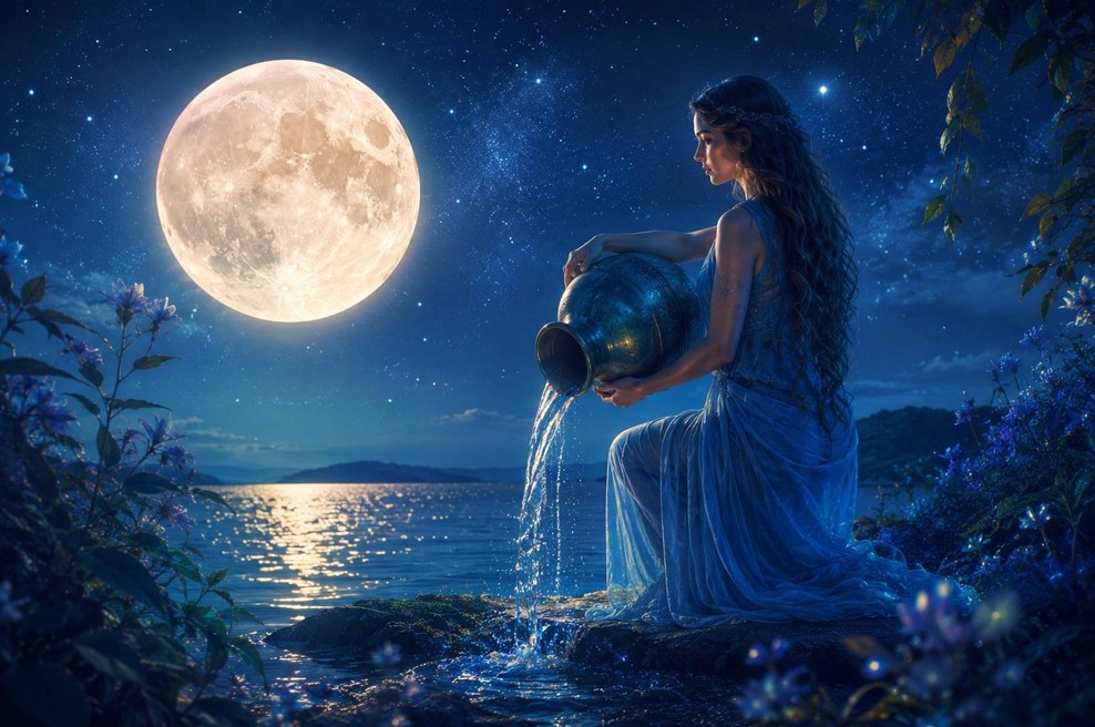 Polna luna v Vodnarju 29. julija prinaša pomembno sporočilo za vsako astrološko znamenje (foto: ai)