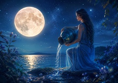 Polna luna v Vodnarju 29. julija prinaša pomembno sporočilo za vsako astrološko znamenje