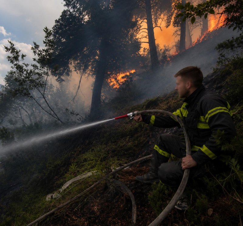 Današnji požar pri Bovcu nas opominja: 3 življenjske lekcije, ki jih prinaša ogenj