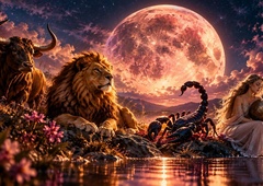 Polna luna 26. oktobra bo še posebej močno vplivala na ta 4 astrološka znamenja